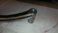 Machine steering head, Machine coping in tube. 